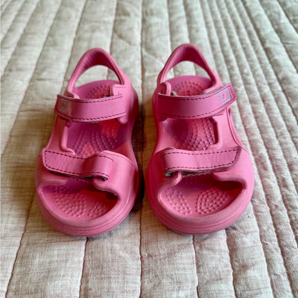 Crocs Swiftwater Expedition Sandals Pink 6C Toddler